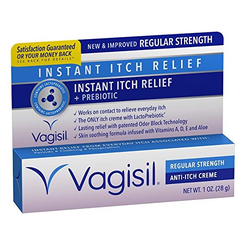AntiItch Vaginal Crème, Regular Strength, 1 Ounce Packaging May Vary