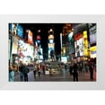 thumbnail image 3 of Erin Berzel 32x23 White Modern Wood Framed Wall Art Titled - Times Square I, 3 of 5