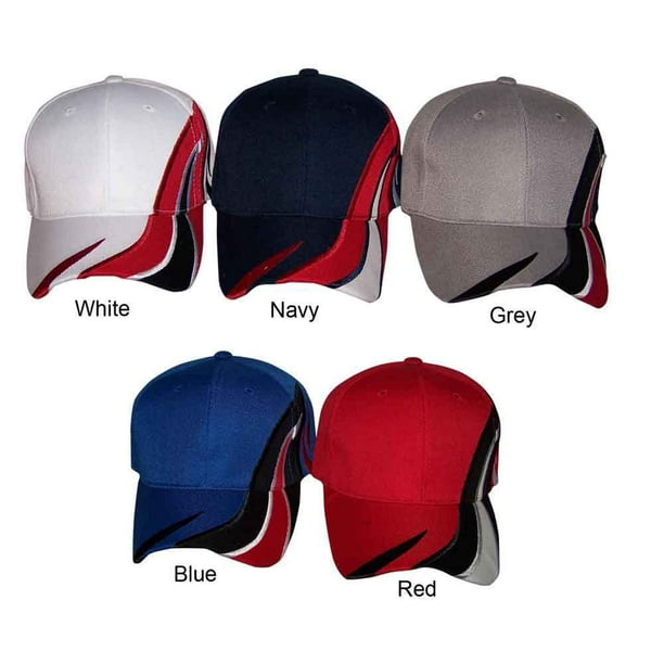Banian Trading Solid MultiTone Colors Adults Embroidered Baseball