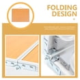 thumbnail image 3 of WASHWEPE Foldable Table Aluminum Alloy 1Set for Bedroom Use, 3 of 8