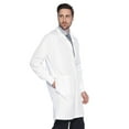 thumbnail image 5 of Landau 2 Pocket Unisex Lab Coat - Classic Fit, High-Neck, Full Length, Snap Front, Protective Barrier 9135, 5 of 6