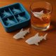 thumbnail image 2 of Shark Silicone Ice Mold, Reusable Small Animal 3D Ice Cube Tray for Freezer, 4 Cavity Fun Easy-Release DIY Mould Suitable for Whiskey Juice Cocktail C, 2 of 5