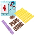 thumbnail image 4 of Numbers Molds Set, Numbers Alphabet Stamps Exquisite Decoration  For Candles, 4 of 8