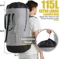thumbnail image 2 of Mochila de lavandería, 115 L, resistente, para la universidad, 2 of 6