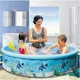 thumbnail image 5 of SHCKE Inflatable Kiddie Pools Summer Fun Swimming Pool for Kids family swimming pools for kids(50" X 11") (Assorted Styles), 5 of 5