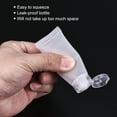 thumbnail image 5 of Uxcell 15ml Squeeze Tube Empty Cosmetic Tubes Plastic with Flip Lid Translucent Frosted 50 Pack, 5 of 5