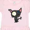thumbnail image 3 of Inktastic Goth Animals Pets Black Cat Girls Toddler Dress, 3 of 4