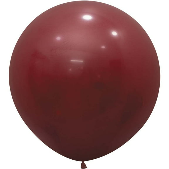 24 inch Sempertex Deluxe Merlot Latex Balloons (10 Pack) - Party Supplies Decorations