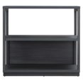 thumbnail image 3 of Henn&Hart 36" Charcoal Gray Bookcase, 3 of 7