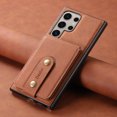 thumbnail image 6 of Case for Samsung Galaxy S23 Ultra, PU Leather Wallet Case with Card Slots, Flip Kickstand, MagSafe Charging Protective 2-in-1 Detachable Magnetic Phone Cover for Samsung Galaxy S23 Ultra, Brown, 6 of 8