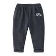 thumbnail image 2 of uublik Boys Girls Pants Elastic Waist Loose Sweat Pants Sizes 1T-6, 2 of 5