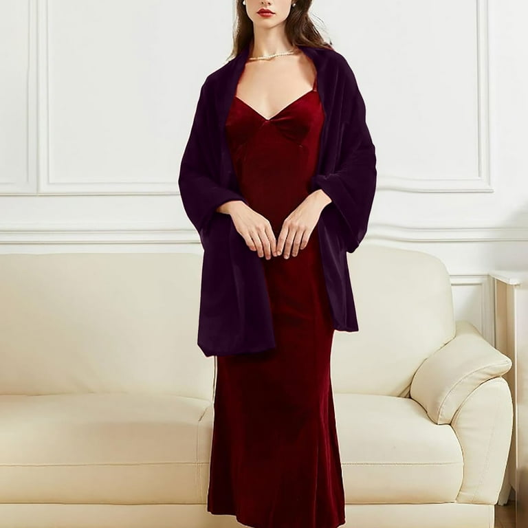 strapless open back dress Bernadette Chiffon Shawl Wrap