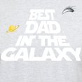 thumbnail image 3 of CafePress - Best Dad In The Galaxy T Shirt - Men's Classic Graphic T-Shirt, 3 of 4