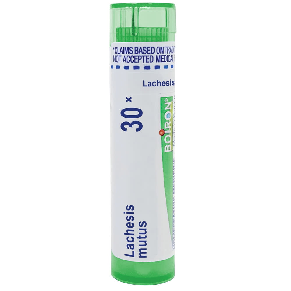 Boiron Lachesis Mutus 30X, Homeopathic Medicine for Hot Flashes