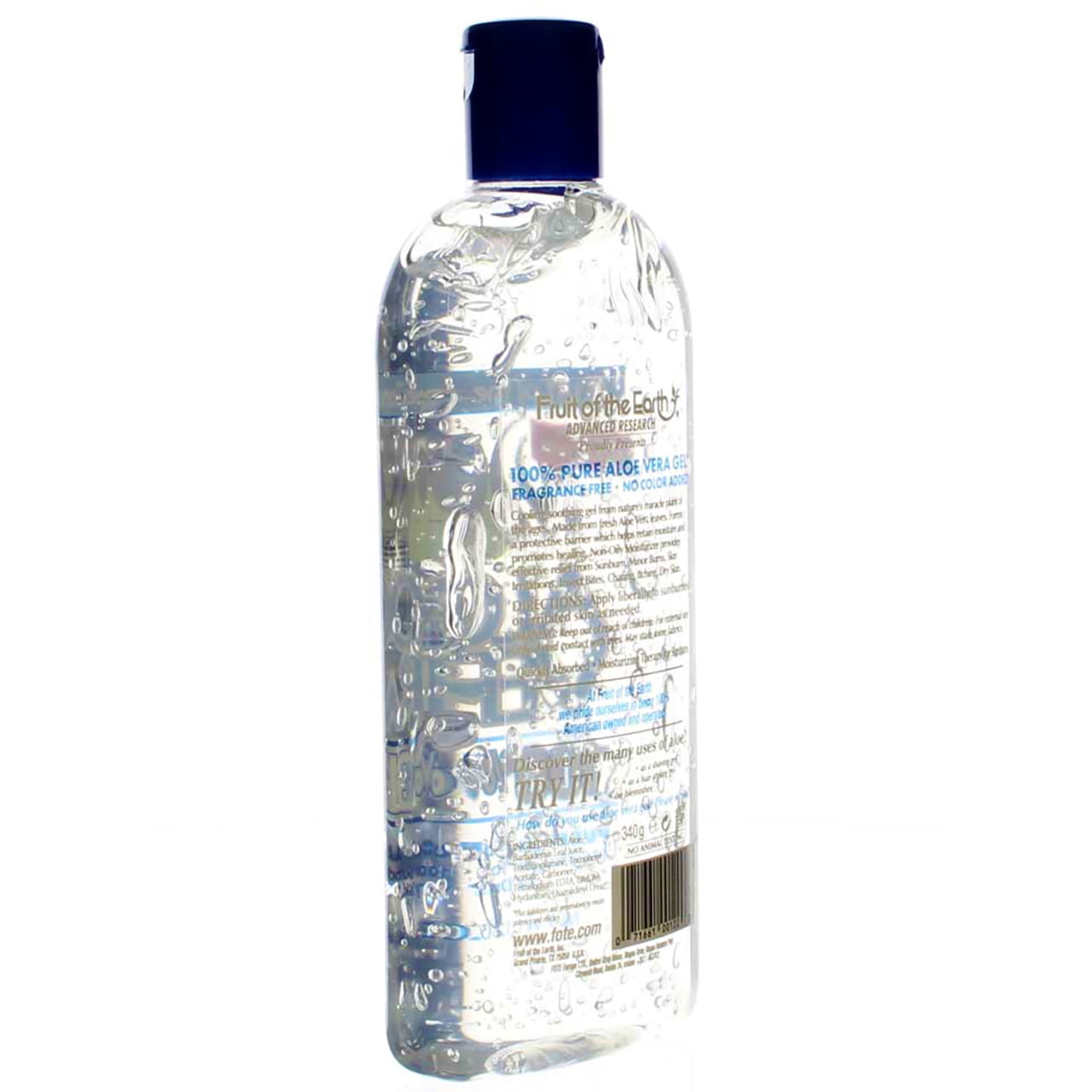 Fruit of the Earth Aloe Vera 100% Gel 12 oz