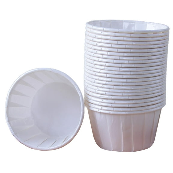 ievspot 50 Pcs Greaseproof Paper Baking Cups Reusable Muffin Liners Non-Stick Cup Cake Molds Set Cupcake Greaseproof Paper Liner