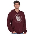 thumbnail image 4 of Popeye Sailor Man Quote What I Yam Zip Up Hoodie Men's Women's Brisco Brands 4X, 4 of 5
