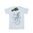 thumbnail image 1 of Harry Potter Girls Dragon Line Art Cotton T-Shirt, 1 of 5