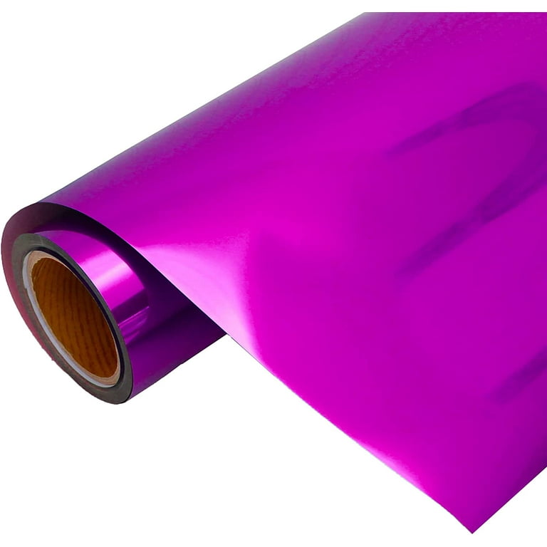 VinylRus Heat Transfer Vinyl-12” x 20ft Pink Iron on Vinyl Roll for Shirts,  HTV Vinyl for Silhouette Cameo, Cricut, Easy to Cut & Weed