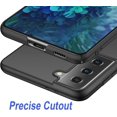 thumbnail image 5 of Case for Samsung Galaxy S21 Plus Phone Case Protective Slim [Defend from Scratch/Slip/Drop/Fingerprint] Matte PC Hard Minimalistic Phone Cover for Samsung Galaxy S21 Plus-Black, 5 of 12
