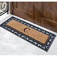 thumbnail image 5 of First Impression Exclusive Hand Crafted Myla Monogrammed Entry Doormat, Large Double Door Size (17.7 x 47.25)-RC2004C, 5 of 5