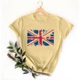 thumbnail image 4 of Camisetas de Verano de Manga Corta de las Mujeres Nuevo Suéter de Cuello de Tripulación, Top de Fiesta Impreso Casual para la Primavera, 4 of 4