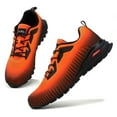 thumbnail image 7 of Kricely Men's Trail Running Shoes Fashion Hiking Sneakers for Men Camo Tennis Cross Training Shoe Mens Casual Outdoor Walking Footwear Orange Size 11.5, 7 of 7