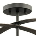 thumbnail image 5 of P350280-31M Progress Lighting Allegheny - 4 Light Flush Mount-12.12 Inches Tall and 24 Inches Wide-Matte Black Finish, 5 of 10