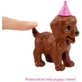 thumbnail image 3 of Barbie Poupée et Coffret de jeu La Fête des Chiots, 3 of 6