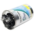 thumbnail image 3 of 3-Pack 25/5 MFD 370 Volt Dual Round Run Capacitor Replacement for GE S10000AFC - CAP-97F9803, UpStart Components Brand, 3 of 4