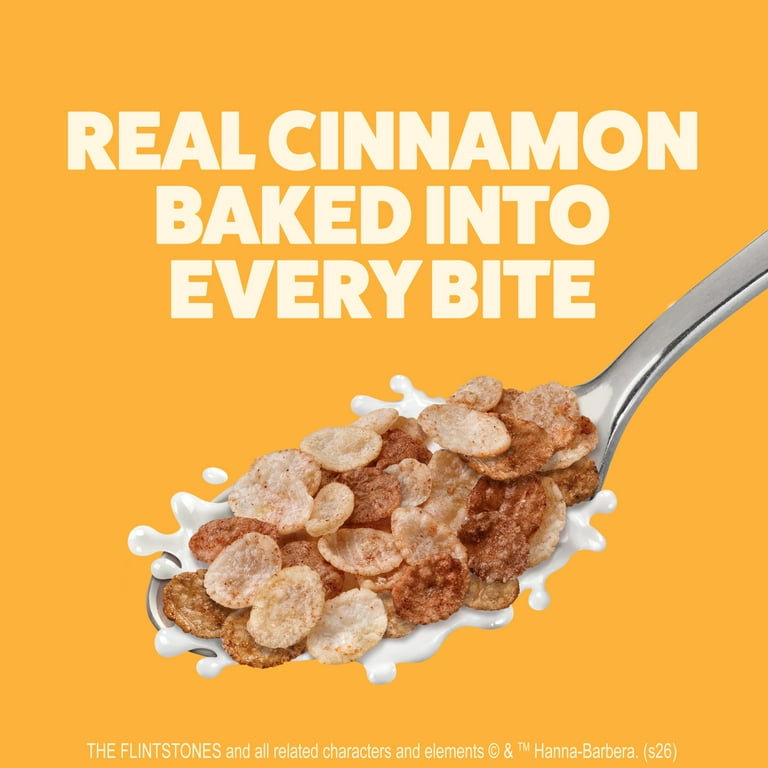 PEBBLES, Post Cinnamon Pebbles Breakfast Cereal, 19.5 oz, Gluten