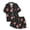 A49 Black, variant on FASHOFT Christmas Pajamas for Women Set Cute Santa Claus Graphic Long Sleeve Button up Shirts 2 Piece Pjs Satin Soft Sleepwear Holiday Loungewear L