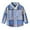 T-Blue, variant on Adeawade Boys Tops Long Sleeve T Shirts Lapel Tee Long Sleeve Shirt Jacket With Double Chest Pockets Plaid Collar Open Front Top For Children Relax Fit Clothes 6-7 Years Blue
