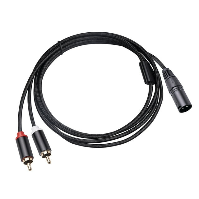Cateissary Cable adaptador divisor XLR hembra a macho, mezclador de altavoz, Cable convertidor de Audio profesional, accesorios para equipos de Type7 NO7