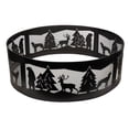 thumbnail image 3 of Red Mountain Valley 36" Wood Burning Fire Pit Ring for Outdoor Bonfire Party Camping Backyards (Wildlife Version), 3 of 7