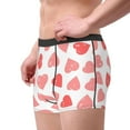thumbnail image 4 of Disketp Pink Hearts1 Men'S Boxer Briefs,Soft And Breathable Cotton Underwear With Comfortflex Waistband, 4 of 8