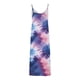 thumbnail image 4 of Vestidos de Verano con Cuello en V para las Mujeres 2025 Imprimir Vestido de Cuello Redondo sin Mangas Vestidos Casuales para las Mujeres, 4 of 5