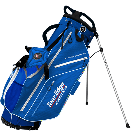 UPC: 0841538142455 | Tour Edge Exotics Xtreme Stand 7.0 Bag-Blue-White