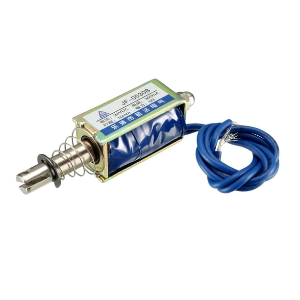 JF-0530B Elektromagnet – DC 12V, 5N Hublraft, 10 Mm Hub, Push-Pull, Offener Rahmen (auch 6V/24V Erhältlich)
