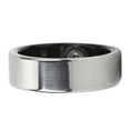 thumbnail image 1 of Smart Ring Monitor, Stainless Steel Fitness Finger Smart Health Ring with Charging Case for Sports Sleep Monitoring, 1 of 7