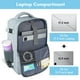 thumbnail image 5 of Mochila de viaje Taygeer Carry On 40L para mujer Azul, 5 of 9