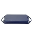 thumbnail image 4 of Servappetit 15.75 in Rectangular Oven Safe Cast Iron Grill Pan, 4 of 5