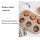 thumbnail image 2 of Molde Para Hornear Muffins Firme Bandeja Para Hornear Muffins Antiadherente Molde Para Hornear Hornear Muffins Segura Placa Para Hornear Antiadherente Para El Hogar Pastel De Cocina Speravity HA012746-00, 2 of 7