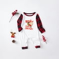 thumbnail image 4 of Conjuntos de pijamas navideños familiares a juego Grinch 2024, pijama de Grinch con parte superior y pantalones de pijama a cuadros, pijama de Grinch para niños y adultos para la familia, 3 Meses, 4 of 5