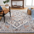 thumbnail image 2 of SAFAVIEH Symphony Caolan Medallion Area Rug, Ivory/Grey, 6'7" x 6'7" Square, 2 of 8