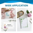 thumbnail image 4 of 1sheet St. Patrick's Day Clear Stamps Silicone Stamps Clover Corner Background Transparent Stamps for St. Patrick's Day Card Making Scrapbooking Photo 4.3x6.3inch 1sheet, 4 of 8