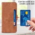 thumbnail image 5 of Allytech for Samsung Galaxy S22 5G Phone Case, Premium PU Leather Card Holder RFID Blocking Shockproof Kickstand Flip Magnetic Closure Slim Wallet Protective Case Cover for Samsung S22 Phone, Yellow, 5 of 10
