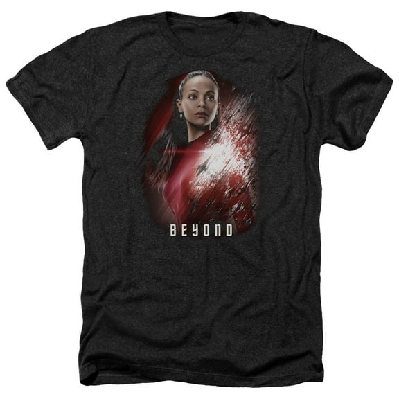 Star Trek Beyond - Uhura Poster - Heather Short Sleeve Shirt - XXX-Large