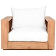 thumbnail image 6 of Meridian Furniture Tulum Off White Water Resisting Outdoor Chair, 6 of 8