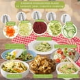 thumbnail image 4 of Espiralizador de verduras Brieftons Strongest-Heavest con 5 cuchillas, 4 of 9